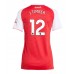 Arsenal Jurrien Timber #12 Hemma matchtröja Dam 2025-26 Kortärmad Billigt